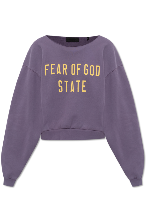 Bedrucktes sweatshirt od Fear Of God Essentials
